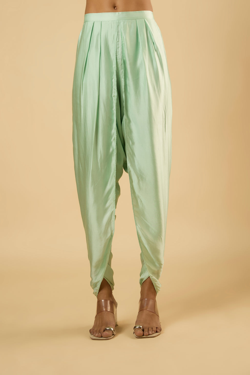 Rosé Mint Dhoti Set
