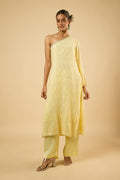 Sunflower Butter Lemon Kurta Set