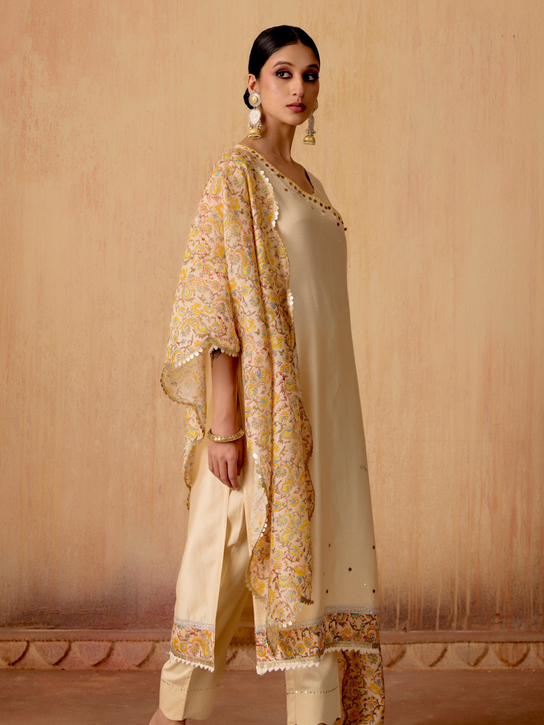 Dune Buttercream Kurta Set