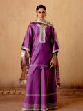 Viola Purple Sharara Set