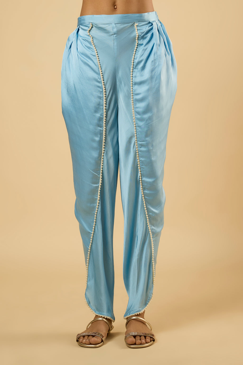 Tulip Aqua Mirror Kaftan Set