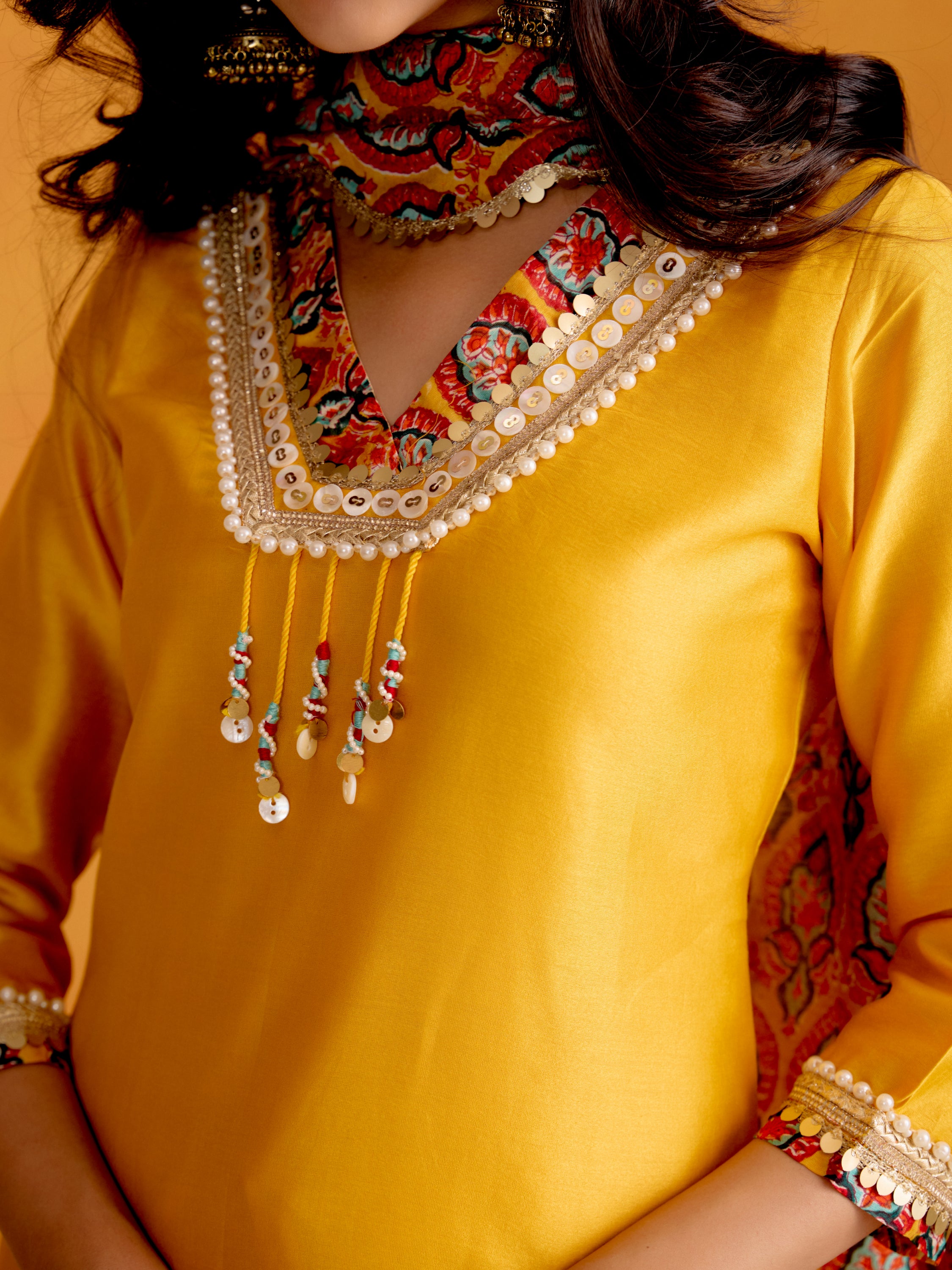 Buttercup Mustard Kurta Set