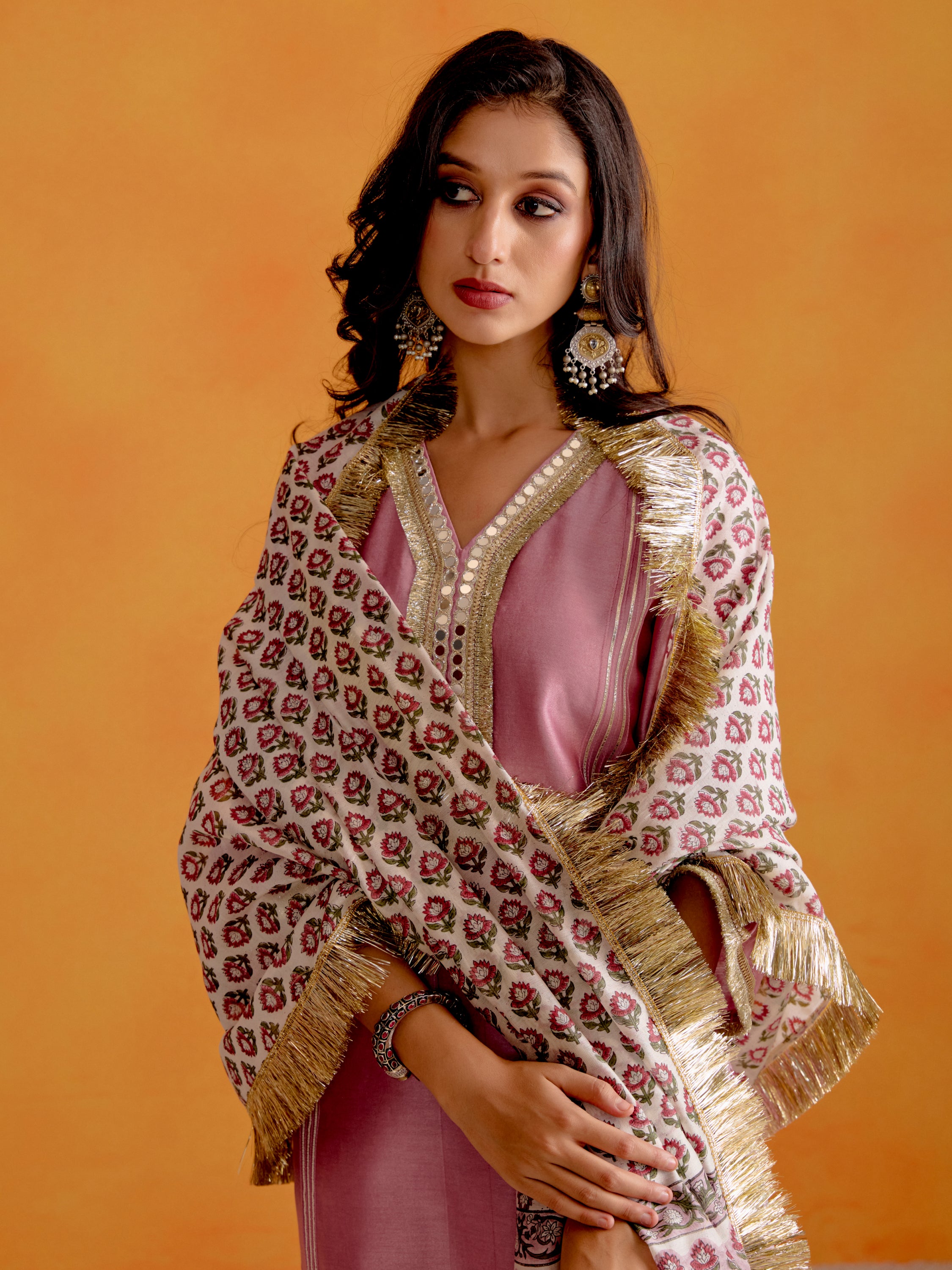 Orchid Lavender Kurta Set