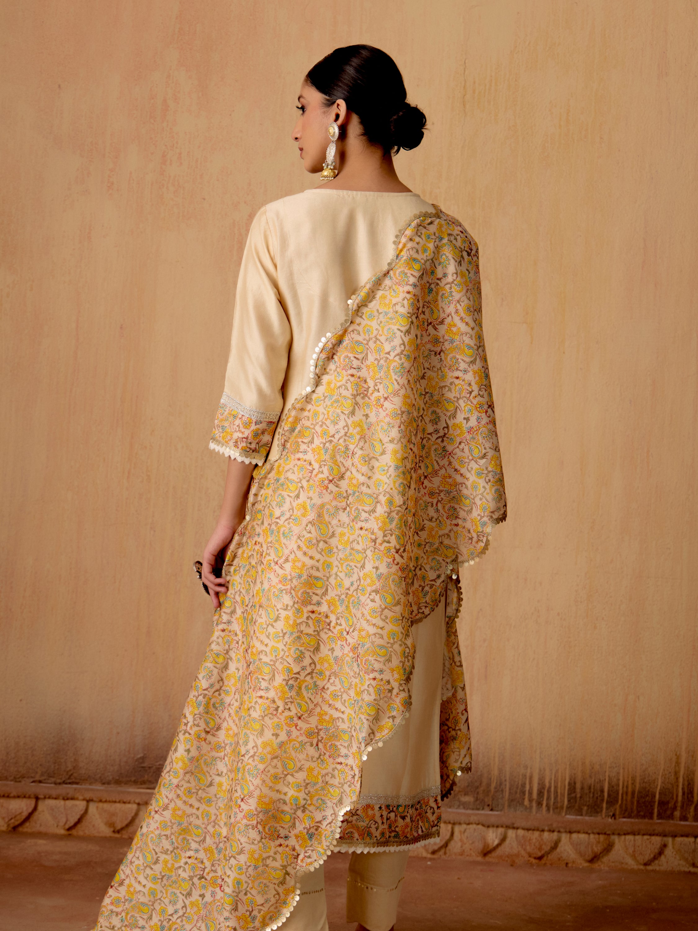 Dune Buttercream Kurta Set