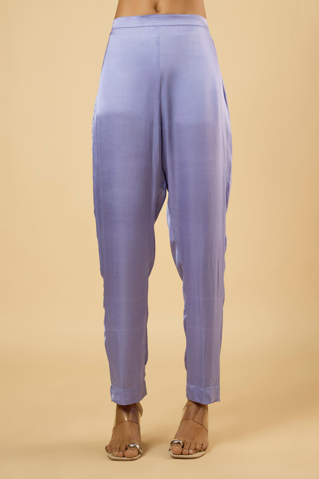 Celeste Lavender Mirror Anarkali Set