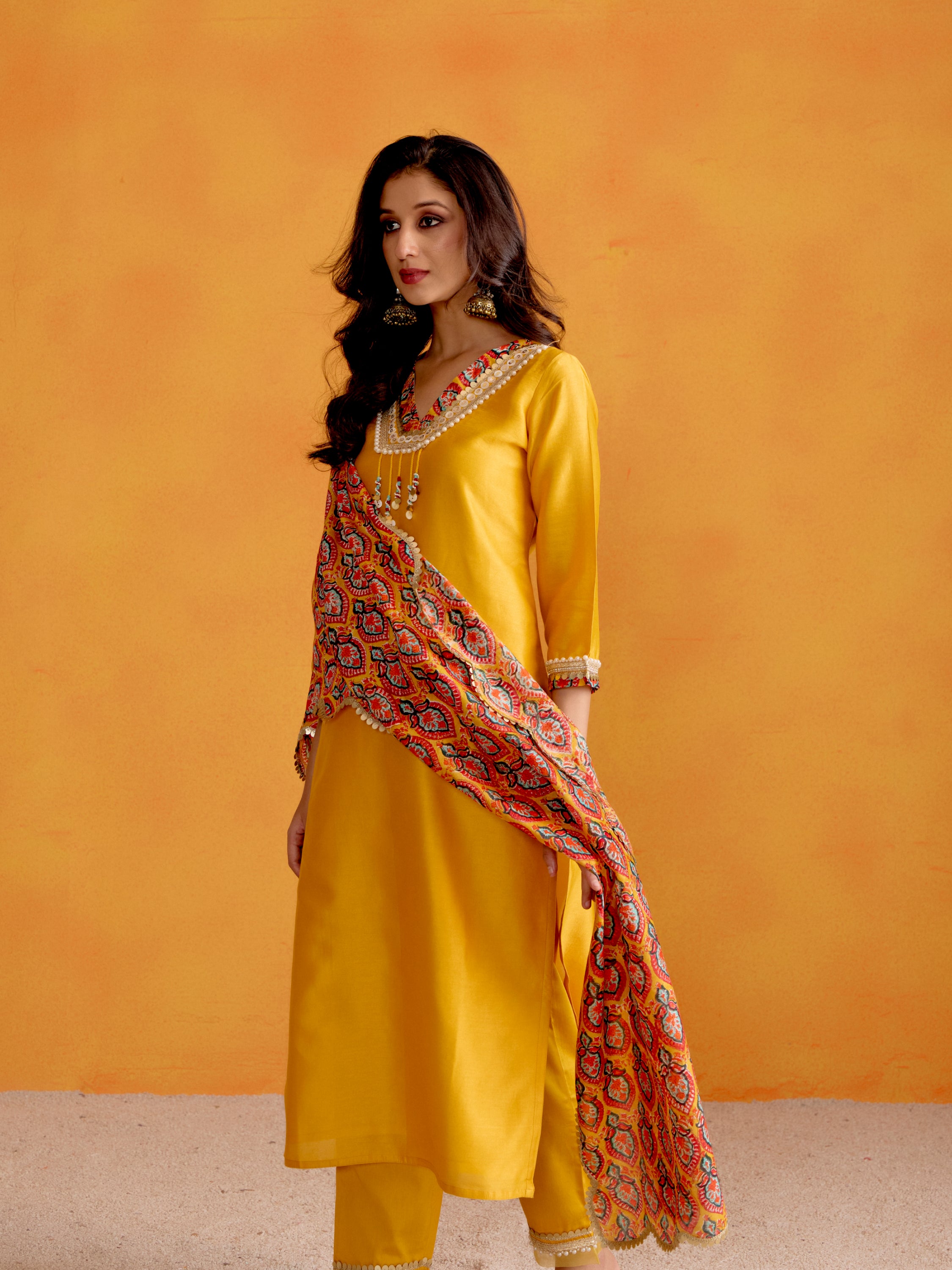 Buttercup Mustard Kurta Set